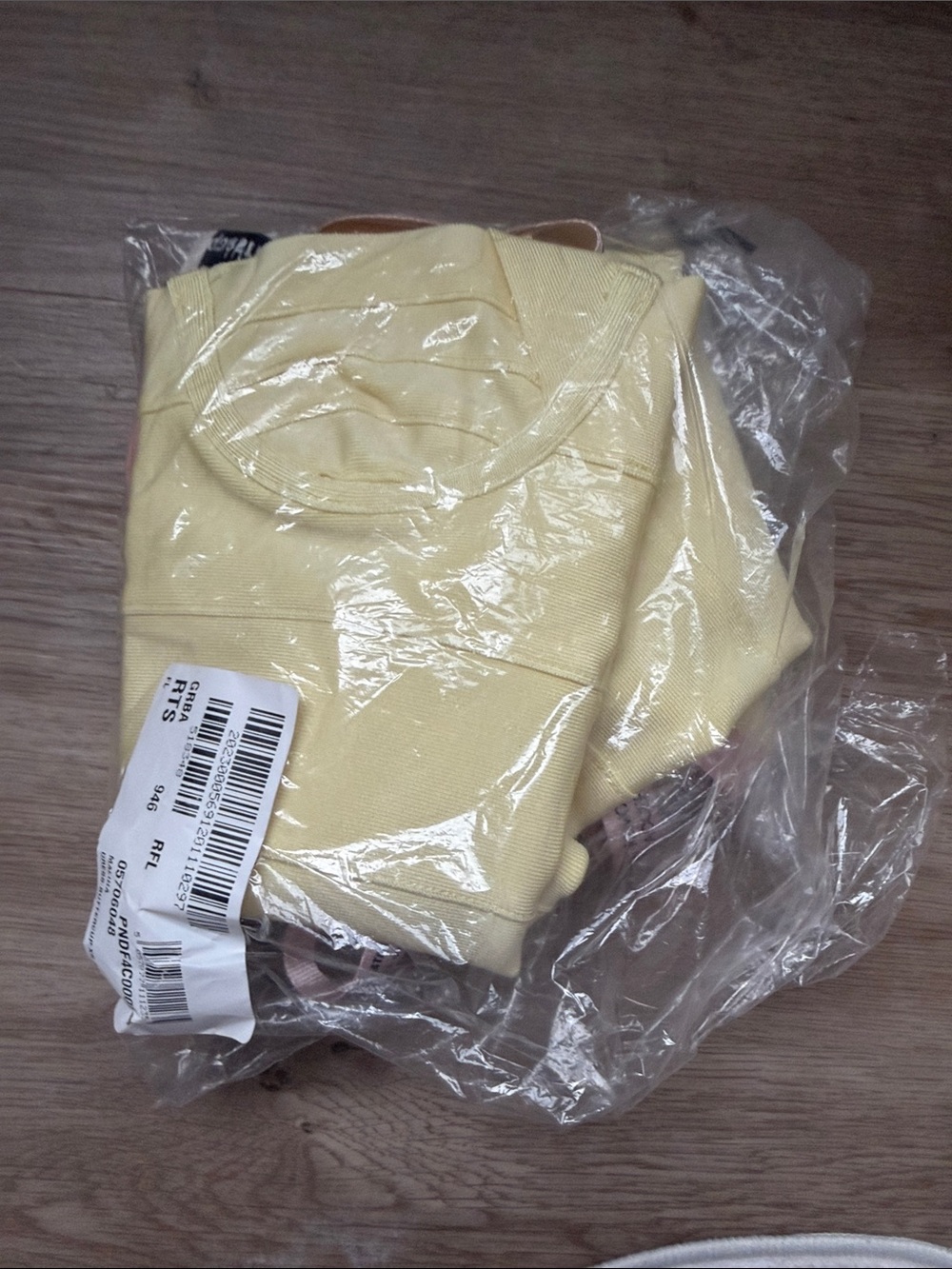 House of CB Pale Yellow Mini Dress